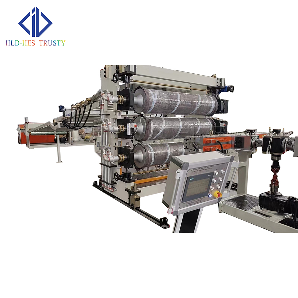 PE厚板挤出设备