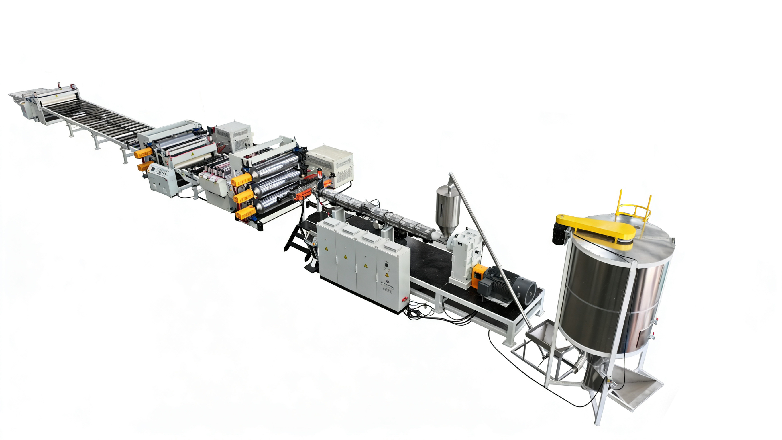 PE路基板铺路板生产线